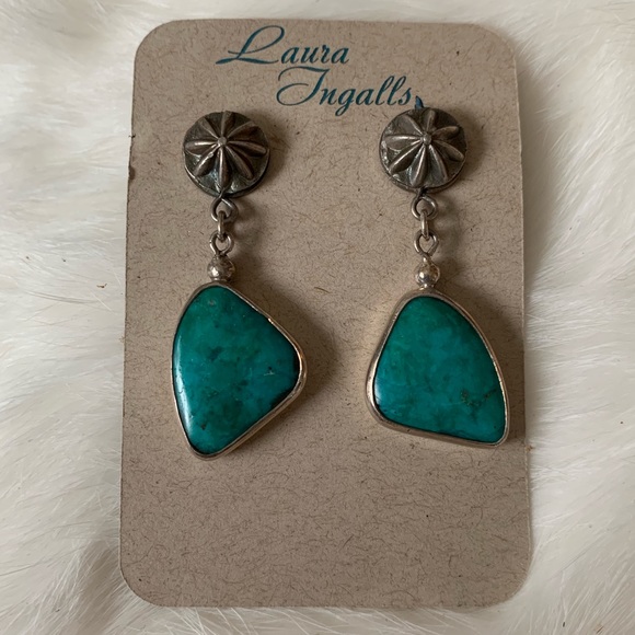 laura ingalls Jewelry - NWT • sterling silver Chrysocolla earrings laura ingalls Jewelry - NWT • sterling silver Chrysocolla earrings